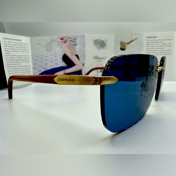 👑Chopard SCHG62V 383P‼️ Wood-Polarized Lenses ‼️ - Picture 9 of 16